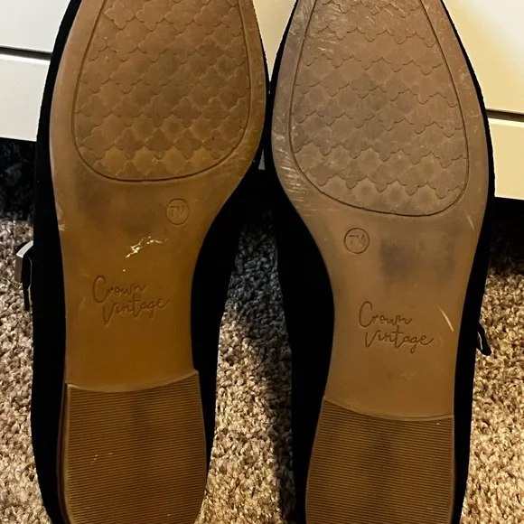 Crown Vintage Suede Mary Janes - Picture 2 of 5